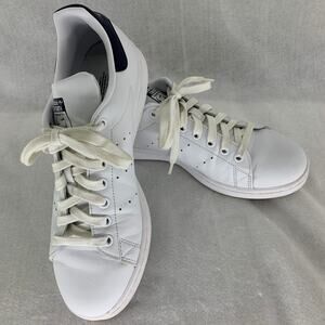 Adidas Stan Smith Tennis Shoes Sneaker White Lace Up Women